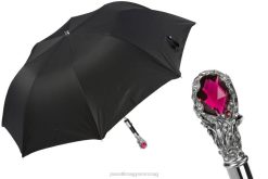 64 oxf-18 w68 - rubin luxus esernyő, piros drágakő fogantyú PASOTTI esernyő | férfiak FPRV180